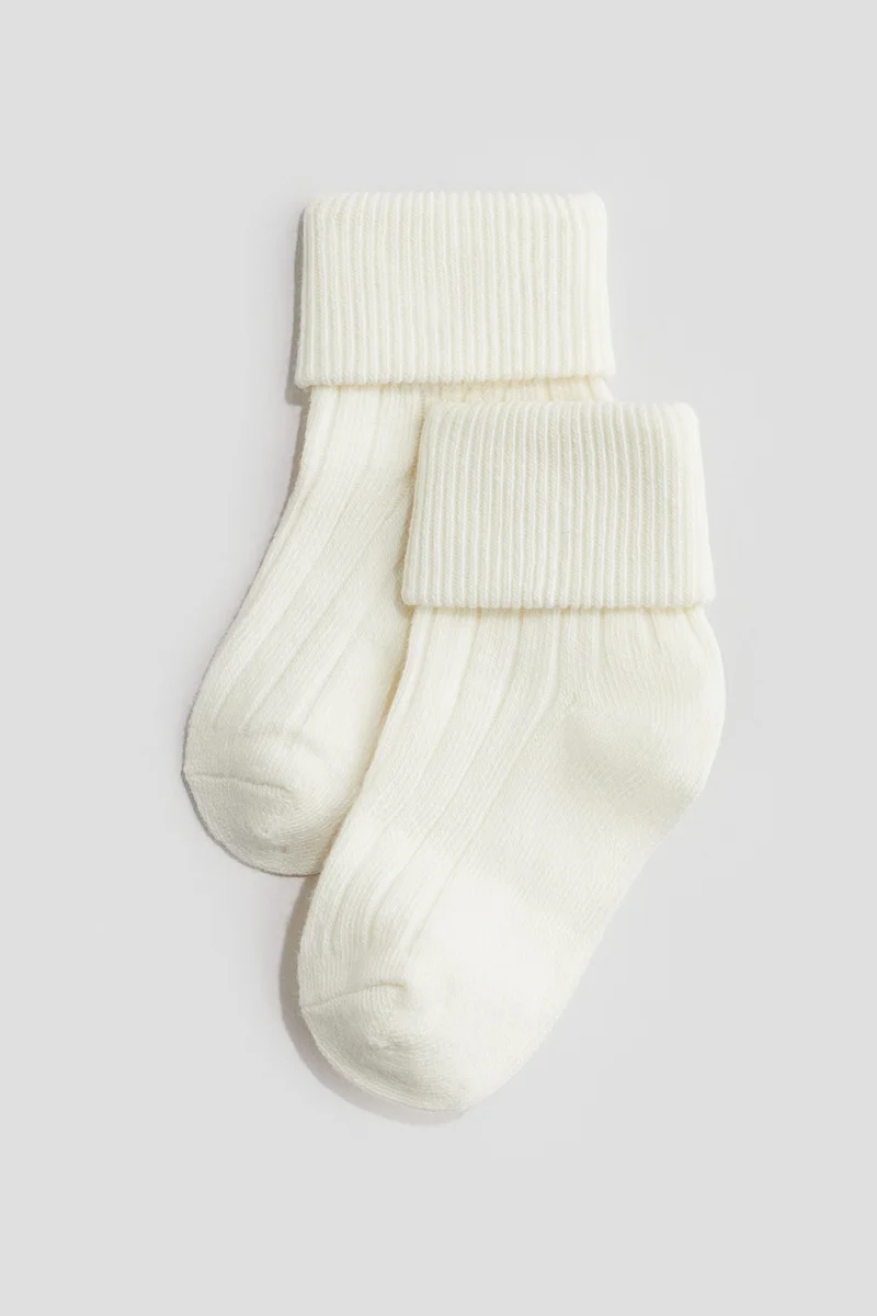 H&M 7-pack cotton-blend socks